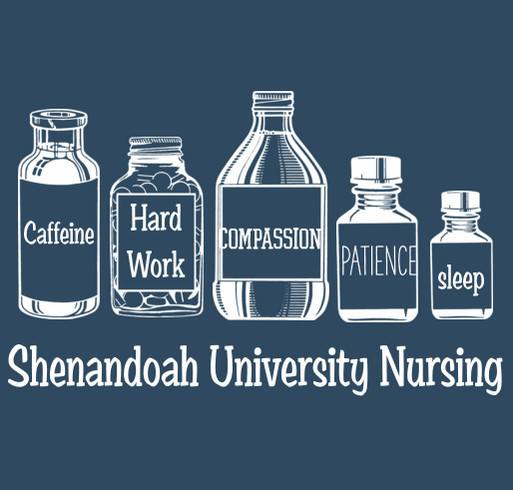 Shenandoah University Nurses Christian Fellowship shirt design - zoomed