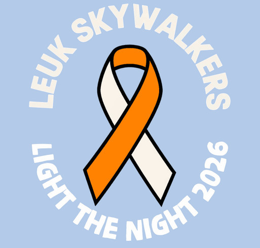 Light the Night 2026 - Leuk Skywalkers shirt design - zoomed