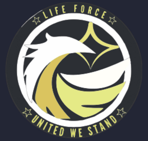 Join Life Force - Stand United shirt design - zoomed