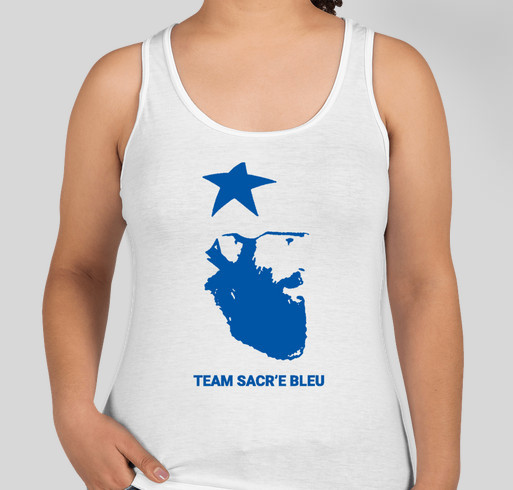 Team Sacr'e Bleu Fundraiser - unisex shirt design - front