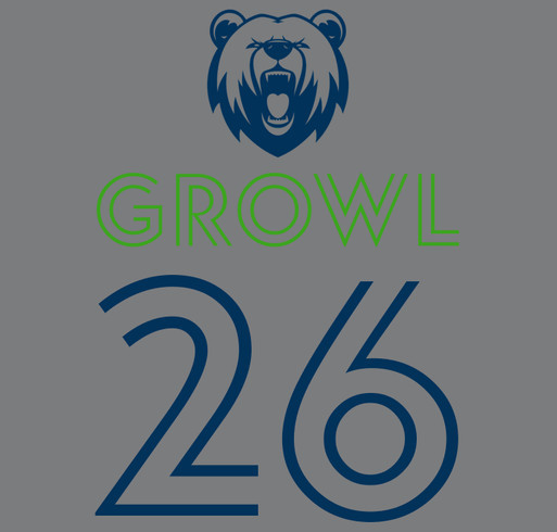 Glenview Ultimate Frisbee Club shirt design - zoomed