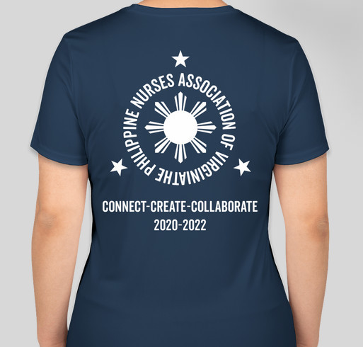 PNA Virginia Celebrates Nurses 2021 Fundraiser - unisex shirt design - back