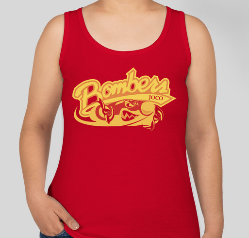 JoCo Bombers Elite Softball Team Fundraiser - unisex shirt design - front