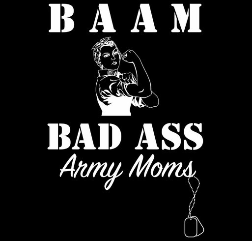 Army Strong Moms shirt design - zoomed
