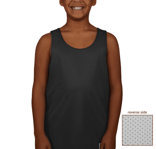 Canada - ATC Youth Mesh Reversible Tank - Black / White