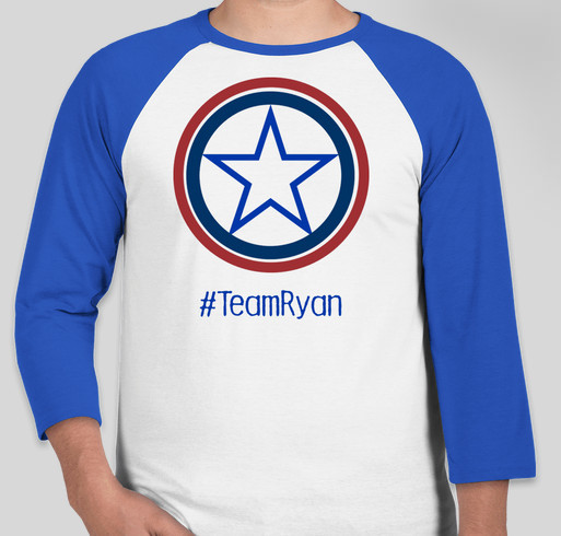 #RyanStrong Fundraiser - unisex shirt design - front