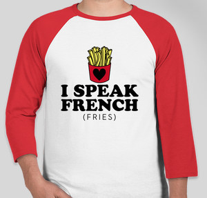 i speak french fries
