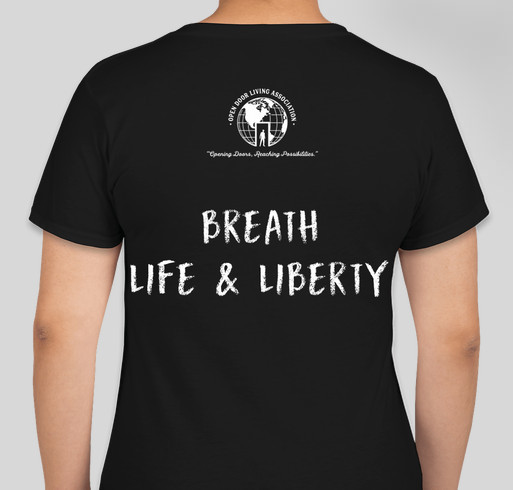 Open Door Living Association-B.E.L.I.E.F. Eclectic Learning 2020 Fundraiser Fundraiser - unisex shirt design - back