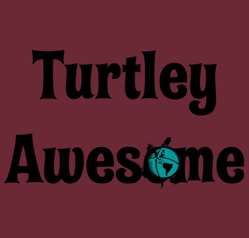 Turtley Awesome Tee shirt design - zoomed