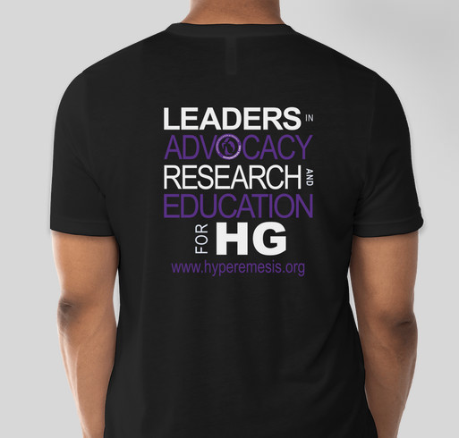 Celebrate the Dad in your life with a HG tee! Fundraiser - unisex shirt design - back