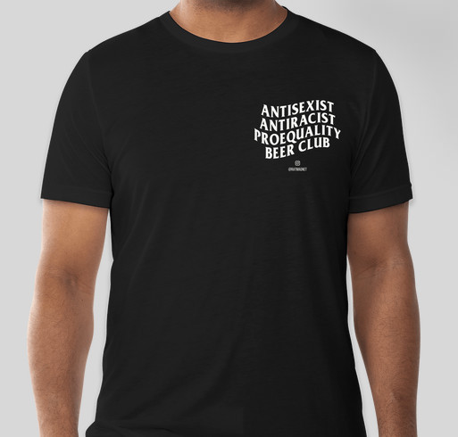 Proequality Beer Club Fundraiser - unisex shirt design - front