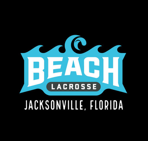 Beach Lacrosse: Shirt Fundraiser! shirt design - zoomed