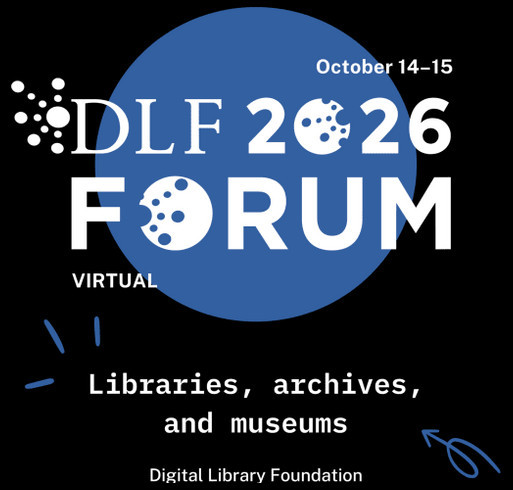 2026 DLF Virtual Forum T-Shirts shirt design - zoomed