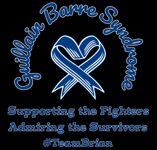 Support Brian Robinson’s Fight Against GBS shirt design - zoomed