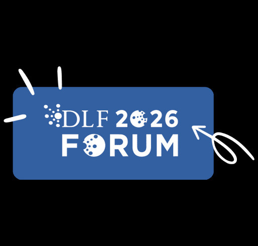 2026 DLF Virtual Forum T-Shirts shirt design - zoomed