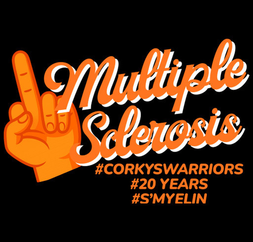 Kelli's MS Walk Fundraiser shirt design - zoomed