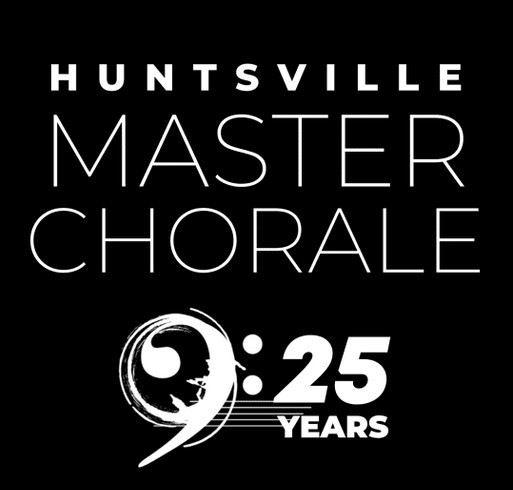 Huntsville Master Chorale shirt design - zoomed