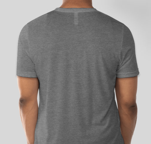 Zoomed Out Fundraiser - unisex shirt design - back