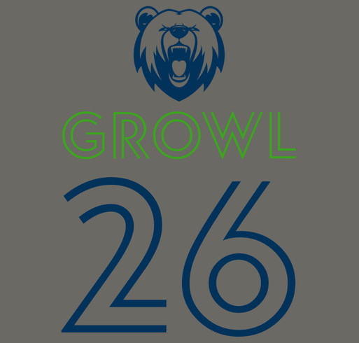 Glenview Ultimate Frisbee Club shirt design - zoomed