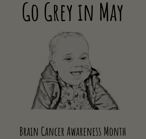 Team Beans for Brain Cancer Awareness Month shirt design - zoomed