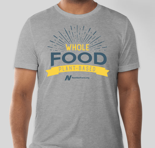 NutritionFacts T-shirt Fundraiser - unisex shirt design - front
