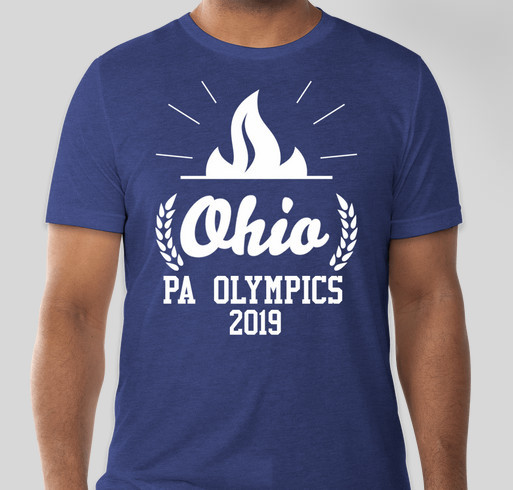 Ohio PA Olympics 2019- A Fundraiser - unisex shirt design - front