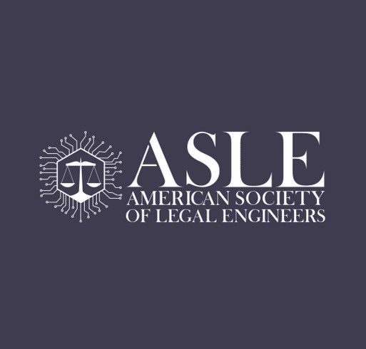 American Society of Legal Engineers T-Shirt Fundraiser shirt design - zoomed
