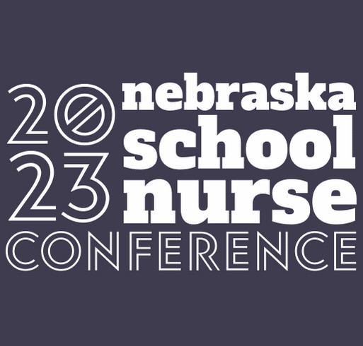Nebraska School Health Conference 2023 shirt design - zoomed
