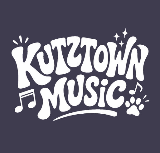 Kutztown Music Spirit Wear shirt design - zoomed