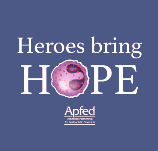 Heroes Bring HOPE shirt design - zoomed