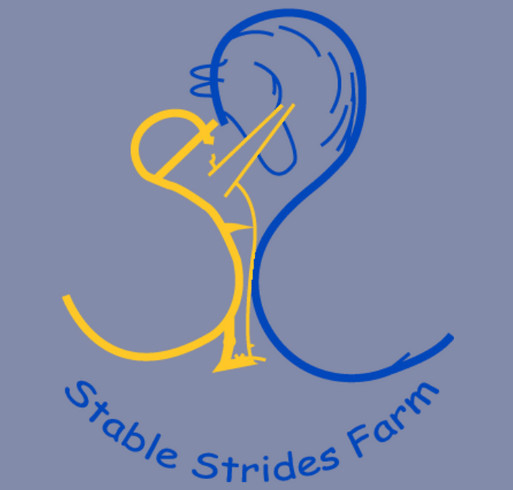 Stable Strides SpiritWear shirt design - zoomed