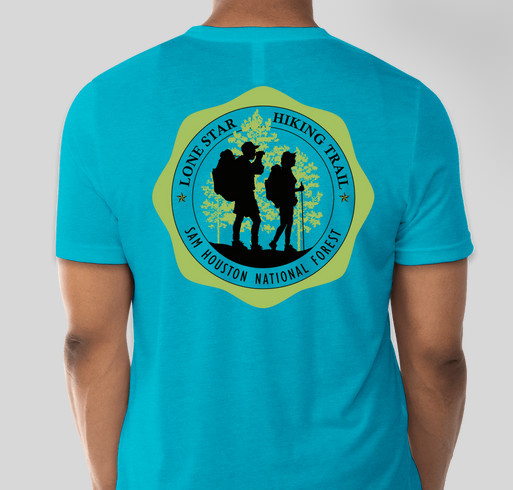 Support the Sam Houston Trails/Hiking Element Fundraiser - unisex shirt design - back