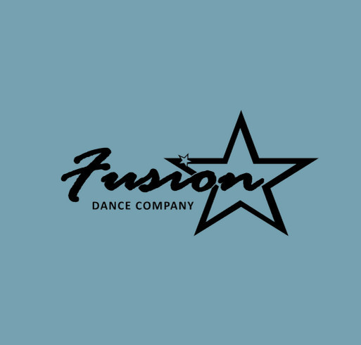 Support Your Studio... Fusion Dance Company shirt design - zoomed
