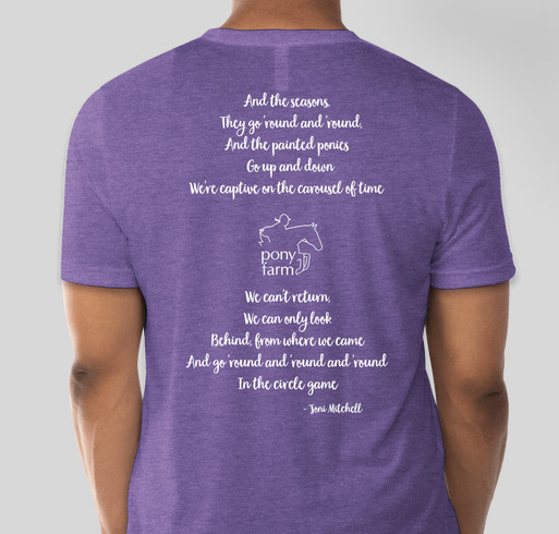TSF Holiday Haul - PF Circle Game Tshirt Fundraiser - unisex shirt design - back