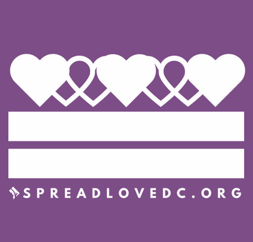 2024 Spread Love T-Shirt Campaign shirt design - zoomed