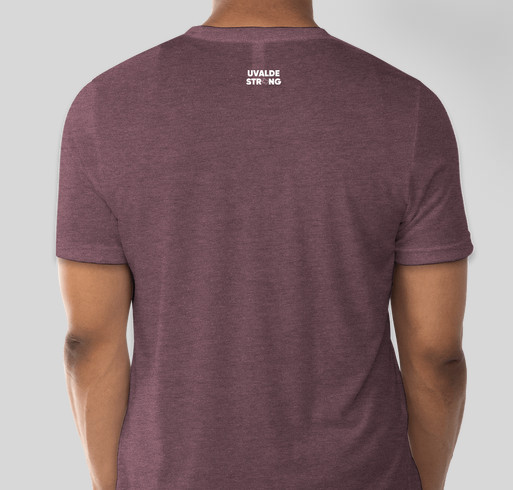 Uvalde Strong Fundraiser Fundraiser - unisex shirt design - back