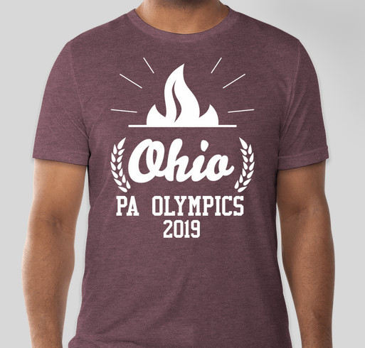 Ohio PA Olympics 2019- A Fundraiser - unisex shirt design - front