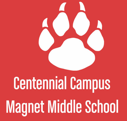 Welcome to the Pack! CCMMS Spirit Wear shirt design - zoomed