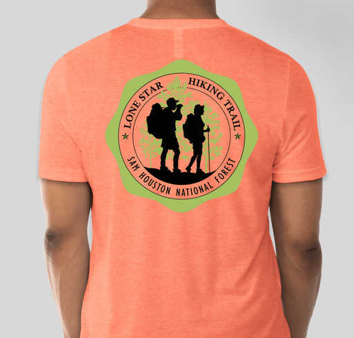 Support the Sam Houston Trails/Hiking Element Fundraiser - unisex shirt design - back