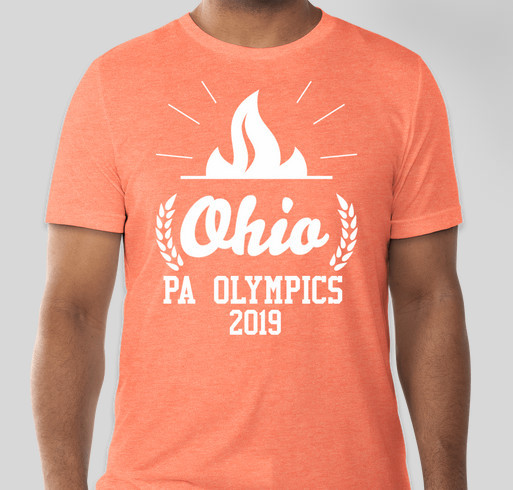 Ohio PA Olympics 2019- A Fundraiser - unisex shirt design - front