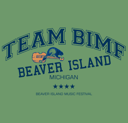 Team BIMF shirt design - zoomed