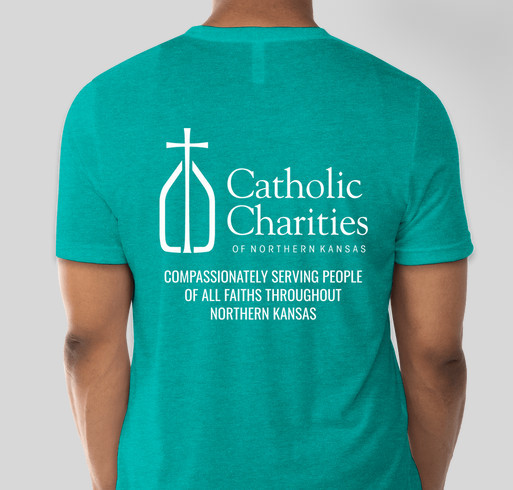 Together, We Can - Catholic Charities of Northern Kansas Fundraiser - unisex shirt design - back