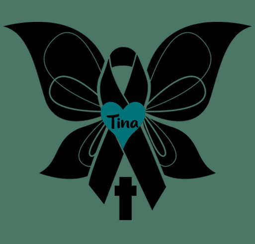 Support Tina shirt design - zoomed