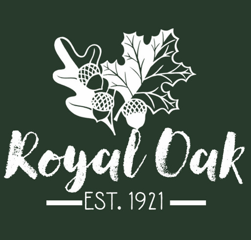 Royal Oak History Society Elevator Fundraiser shirt design - zoomed
