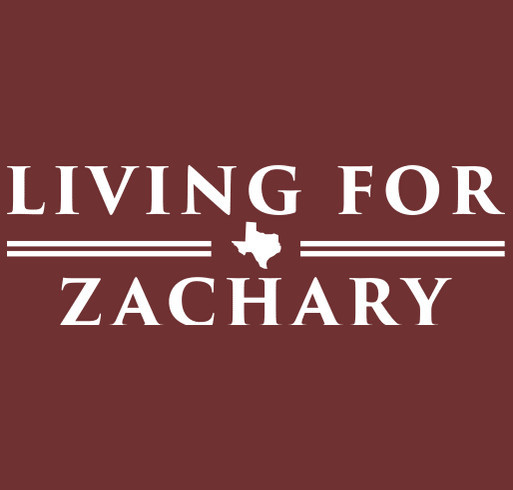Living for Zachary's Heart Strong Summer shirt design - zoomed