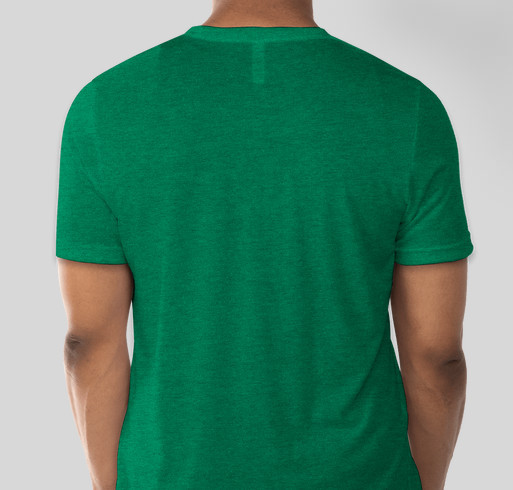 Hearts Label Design Fundraiser - unisex shirt design - back