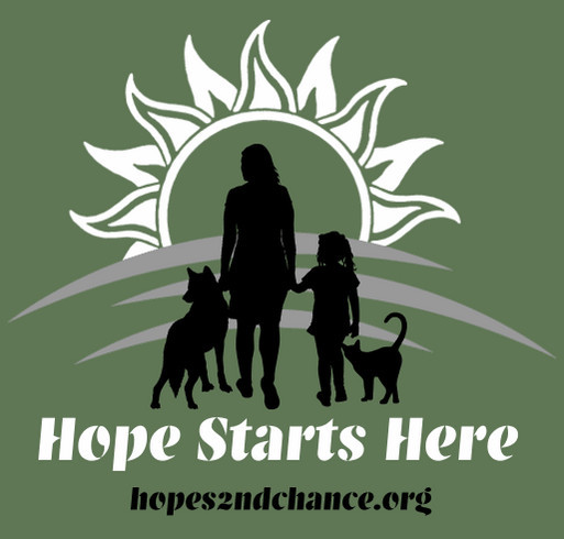 Hope Starts Here Shirt Fundraiser shirt design - zoomed