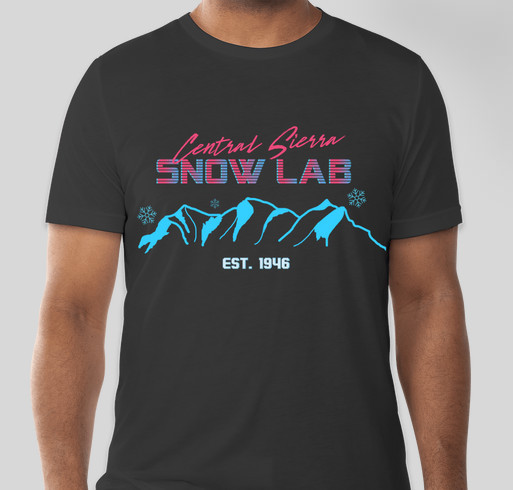 80s Wave Snow Lab T-Shirt Fundraiser - unisex shirt design - small