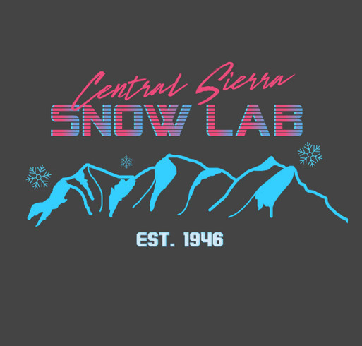 80s Wave Snow Lab T-Shirt shirt design - zoomed