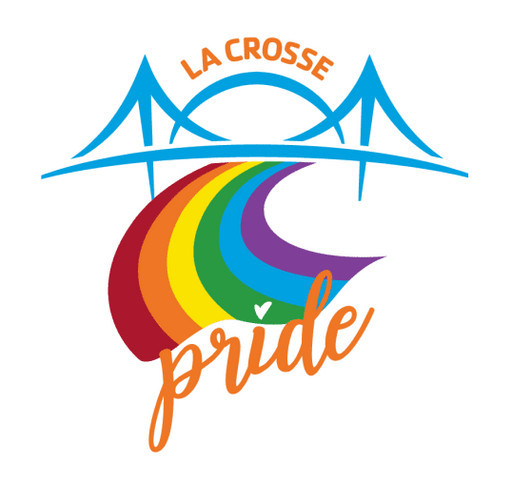 La Crosse Pride Apparel shirt design - zoomed
